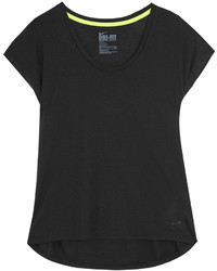 Женская черная футболка с круглым вырезом от Nike