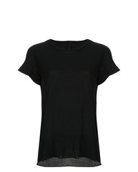 Женская черная футболка с круглым вырезом от Nobody Denim