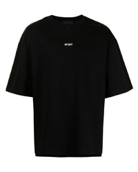 Мужская черная футболка с круглым вырезом от Off Duty