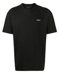 Мужская черная футболка с круглым вырезом от Off Duty