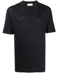 Мужская черная футболка с круглым вырезом от Officine Generale
