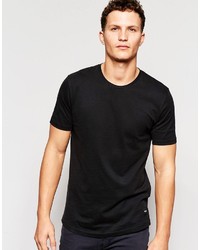 Мужская черная футболка с круглым вырезом от ONLY & SONS
