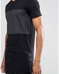 Мужская черная футболка с круглым вырезом от Religion