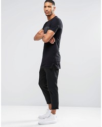 Мужская черная футболка с круглым вырезом от Religion