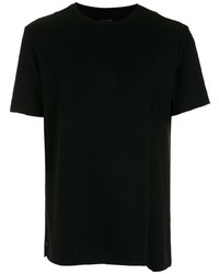 Мужская черная футболка с круглым вырезом от OSKLEN