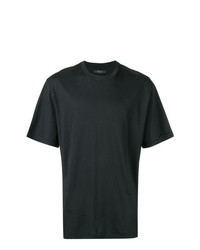 Мужская черная футболка с круглым вырезом от Overcome