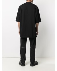 Мужская черная футболка с круглым вырезом от Rick Owens DRKSHDW