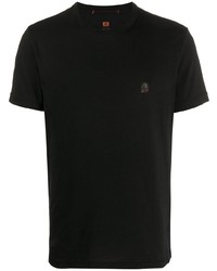 Мужская черная футболка с круглым вырезом от Parajumpers