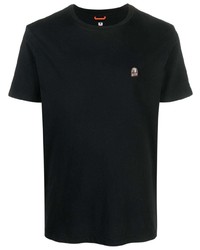 Мужская черная футболка с круглым вырезом от Parajumpers