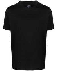 Мужская черная футболка с круглым вырезом от Paul & Shark