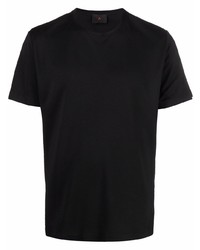 Мужская черная футболка с круглым вырезом от Peuterey