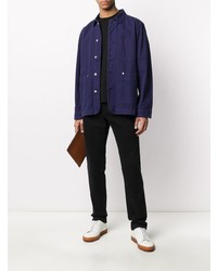 Мужская черная футболка с круглым вырезом от Dell'oglio