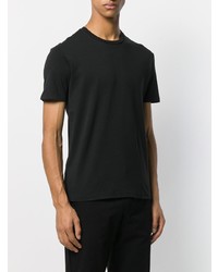 Мужская черная футболка с круглым вырезом от Altea