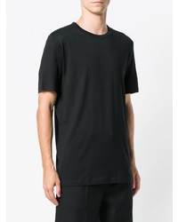 Мужская черная футболка с круглым вырезом от Theory