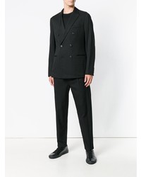 Мужская черная футболка с круглым вырезом от Theory