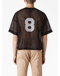 Мужская черная футболка с круглым вырезом от GALLERY DEPT.