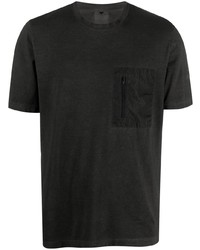 Мужская черная футболка с круглым вырезом от Premiata
