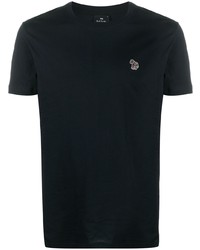 Мужская черная футболка с круглым вырезом от PS Paul Smith