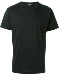 Мужская черная футболка с круглым вырезом от Raf Simons