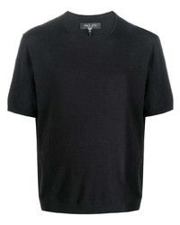 Мужская черная футболка с круглым вырезом от rag & bone