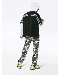 Мужская черная футболка с круглым вырезом от Facetasm