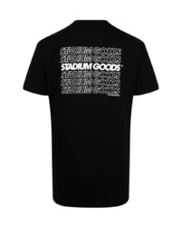 Мужская черная футболка с круглым вырезом от Stadium Goods