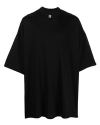 Мужская черная футболка с круглым вырезом от Rick Owens