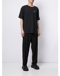 Мужская черная футболка с круглым вырезом от Off Duty