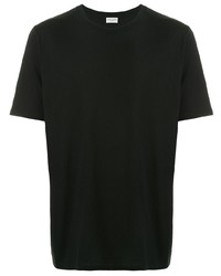 Мужская черная футболка с круглым вырезом от Saint Laurent