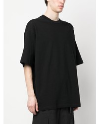 Мужская черная футболка с круглым вырезом от Thom Browne