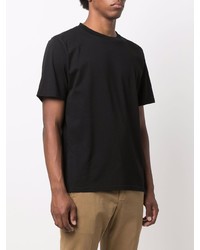 Мужская черная футболка с круглым вырезом от AUTRY