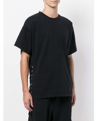 Мужская черная футболка с круглым вырезом от Faith Connexion