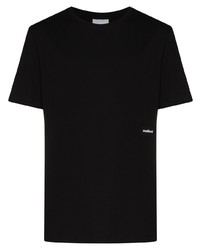 Мужская черная футболка с круглым вырезом от Soulland