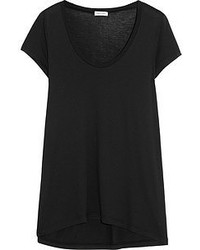 Женская черная футболка с круглым вырезом от Splendid