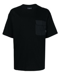 Мужская черная футболка с круглым вырезом от SPORT b. by agnès b.