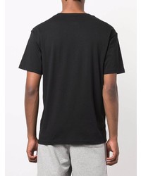Мужская черная футболка с круглым вырезом от New Balance