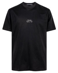 Мужская черная футболка с круглым вырезом от Stampd
