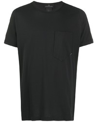 Мужская черная футболка с круглым вырезом от Stone Island Shadow Project