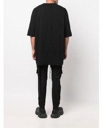 Мужская черная футболка с круглым вырезом от Rick Owens DRKSHDW