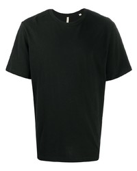 Мужская черная футболка с круглым вырезом от Sunflower