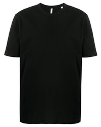 Мужская черная футболка с круглым вырезом от Sunflower