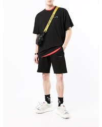 Мужская черная футболка с круглым вырезом от Off-White