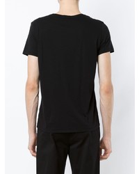 Мужская черная футболка с круглым вырезом от Egrey