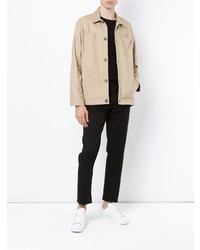 Мужская черная футболка с круглым вырезом от Egrey