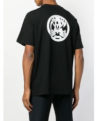 Мужская черная футболка с круглым вырезом от Oamc