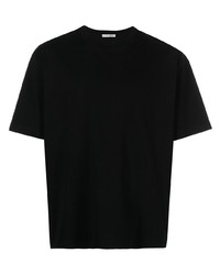 Мужская черная футболка с круглым вырезом от The Row