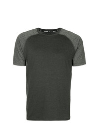 Мужская черная футболка с круглым вырезом от The Upside