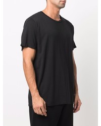 Мужская черная футболка с круглым вырезом от CDLP