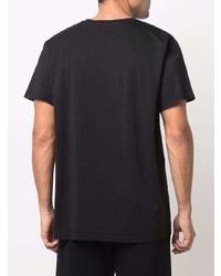 Мужская черная футболка с круглым вырезом от CDLP