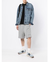 Мужская черная футболка с круглым вырезом от Lacoste